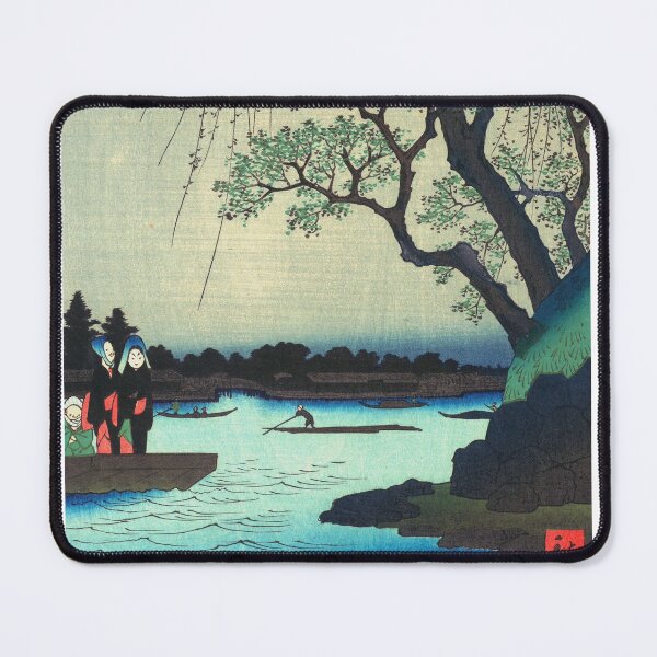 Item preview, Ommayagashi, Sumida River - Japanese Woodcut Prints designed and sold by mosgol.
