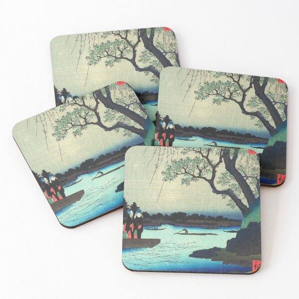 Item preview, Ommayagashi, Sumida River - Japanese Woodcut Prints designed and sold by mosgol.