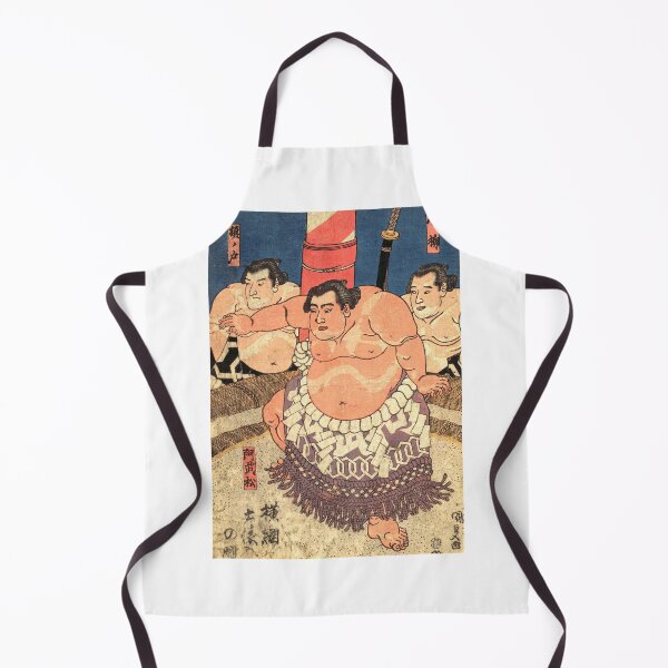 Item preview, Sumo - Japanese Woodcut Prints designed and sold by mosgol.