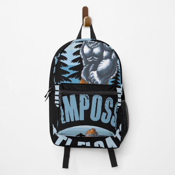 Item preview,  It’s impossible - Yeti Floats! Funny yeti snowboarding design designed and sold by HROC.