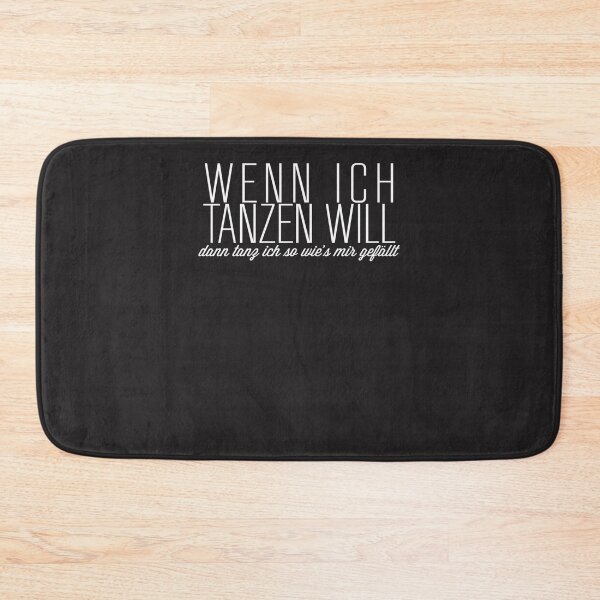 Item preview, WENN ICH TANZEN WILL Fitted designed and sold by MichaelDoering.