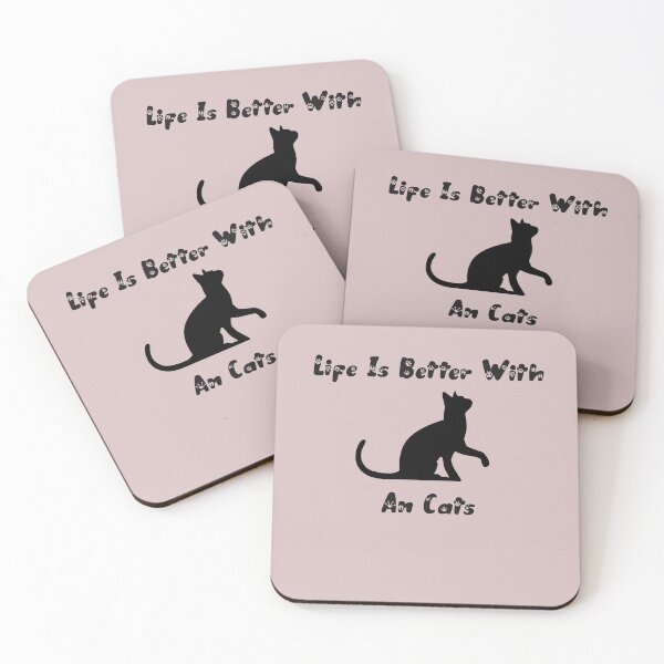Item preview, life is better with a cats designed and sold by BILAL SHU12.