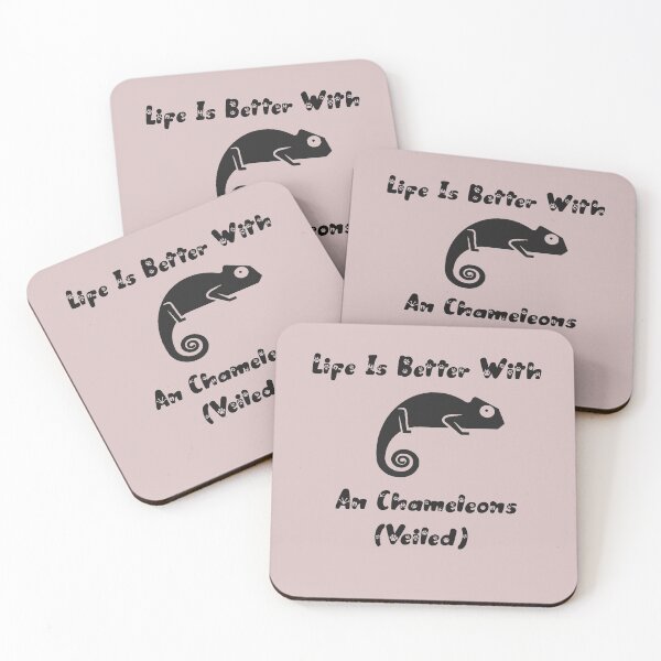 Item preview, life is better with a chamelons designed and sold by BILAL SHU12.