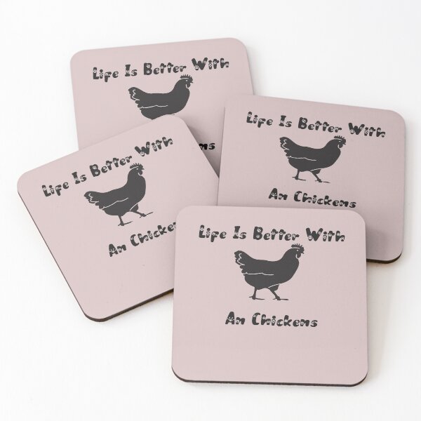 Item preview, life is better with a chickens designed and sold by BILAL SHU12.