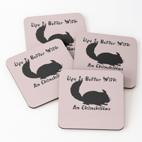 Item preview, life is better with a chinchillas designed and sold by BILAL SHU12.