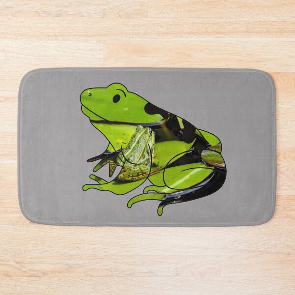 Item preview, Green frog silhouette - frog designed and sold by Jessi-Sketches.