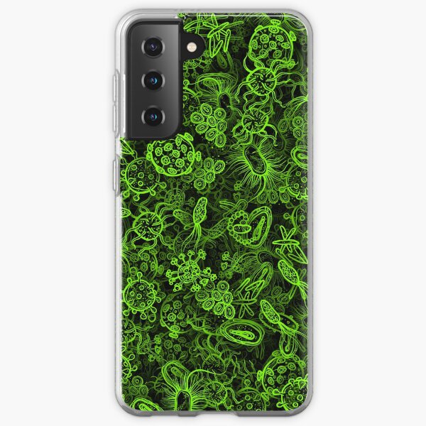 Green micropets Samsung Galaxy Soft Case
