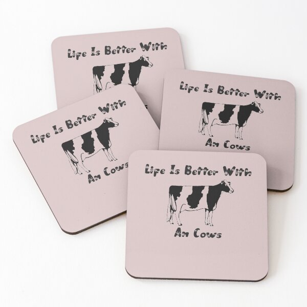 Item preview, life is better with a cows designed and sold by BILAL SHU12.