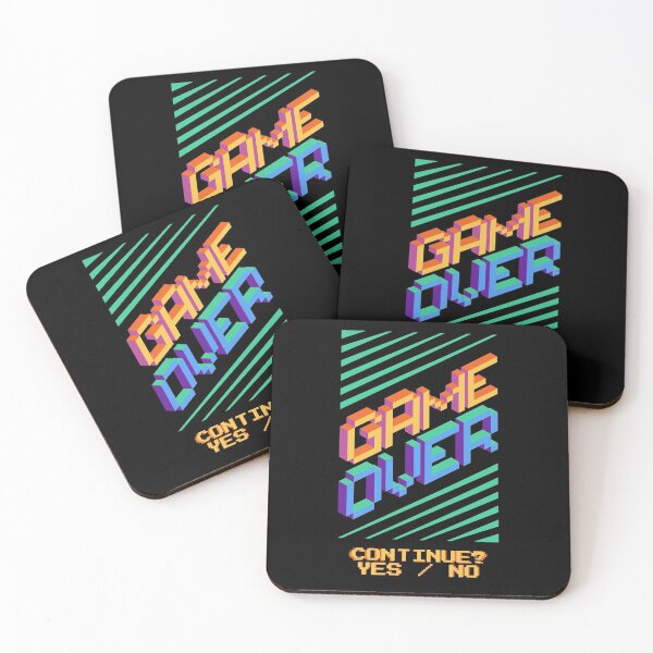 Item preview, GAME OVER Continue? YES / NO designed and sold by IllustrT.