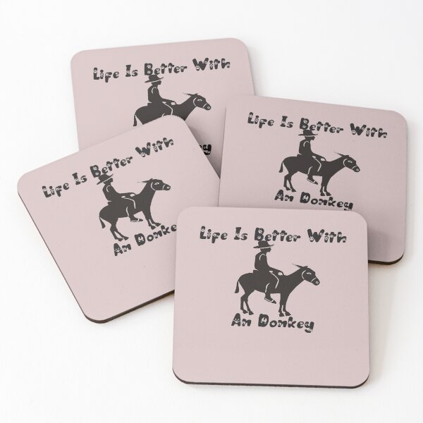 Item preview, life is better with a donkey designed and sold by BILAL SHU12.