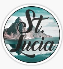 St. Lucia Sticker
