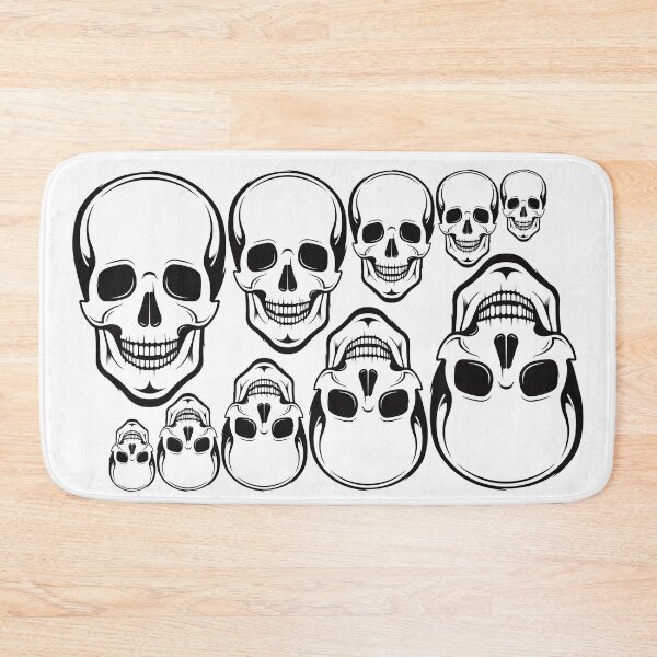 Item preview, Black skulls Halloween costumes and decorations 2021 for man woman kids designed and sold by AlinaOz.