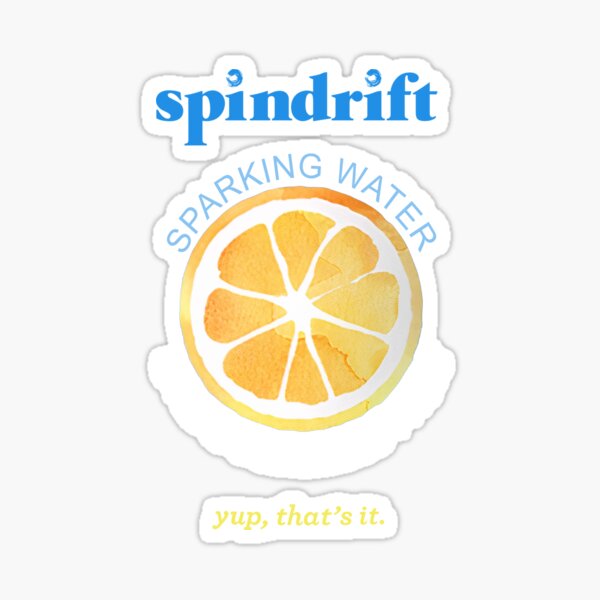 Item preview, Love Spindrift Sparkling Water Lemon designed and sold by RicardoAgustin3.