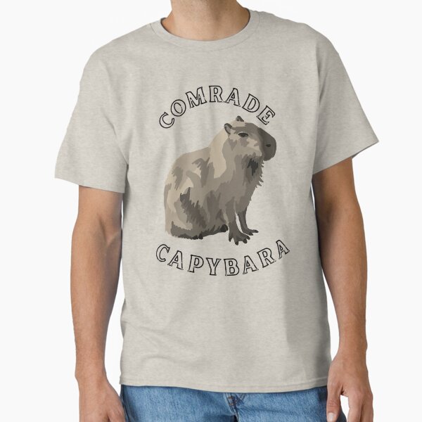 Item preview, Comrade Capybara designed and sold by Unhinged Heather.