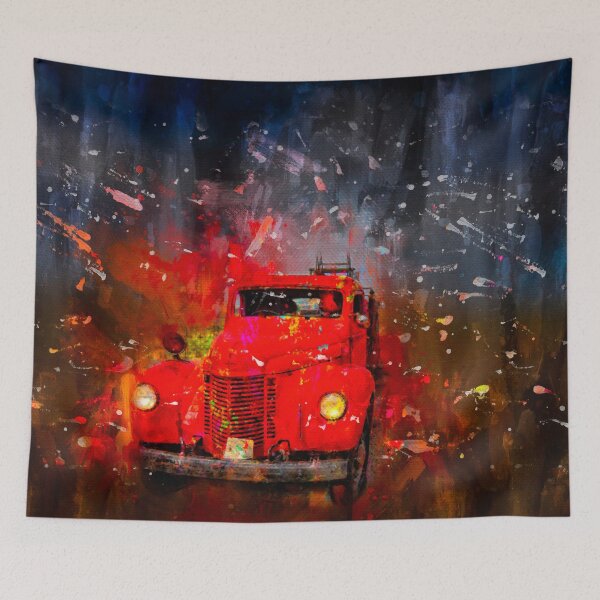 Item preview, Red Arizona Fire Truck designed and sold by Elisabeth Lucas.