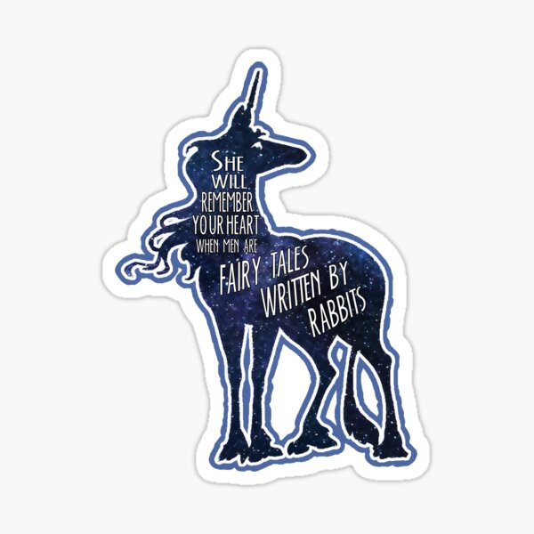 Item preview, The Unicorn Remembers designed and sold by Dwarf Bard Design.