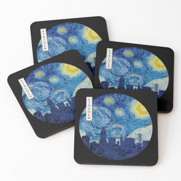 Item preview, Lincoln Starry Night Van Gogh Circle designed and sold by DFerraz.