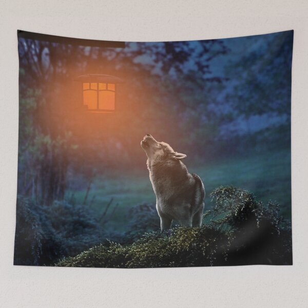 Item preview, Wolf in the forest designed and sold by luisulan.