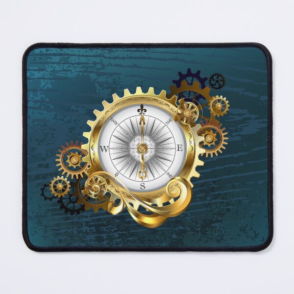 Item preview, Antique Compass with Gears ( Steampunk ) designed and sold by Blackmoon9.
