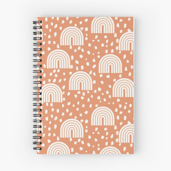 Item preview, Fun Speckled Rainbows in Papaya Party designed and sold by Erin Kendal.