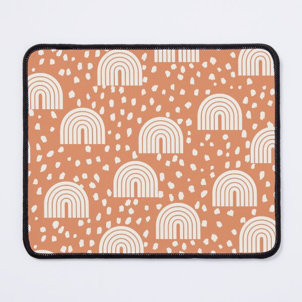 Item preview, Fun Speckled Rainbows in Papaya Party designed and sold by Erin Kendal.
