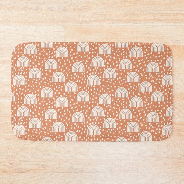Item preview, Fun Speckled Rainbows in Papaya Party designed and sold by Erin Kendal.