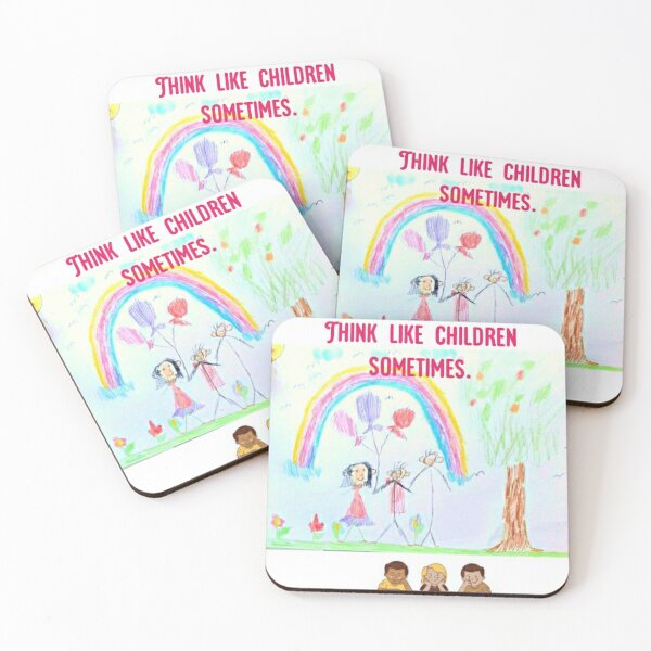 Item preview, Think like children sometimes. designed and sold by Umiska.