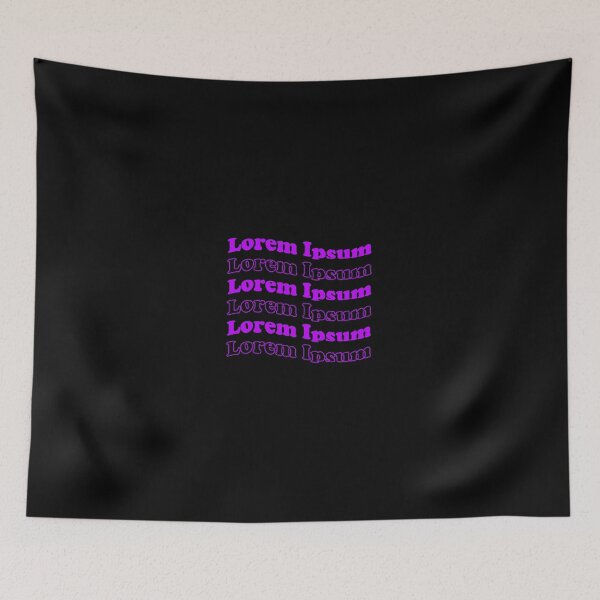 Item preview, Purple Lorem Ipsum designed and sold by sujojo.
