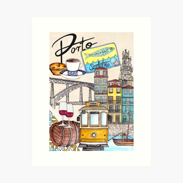 Best of Oporto Art Print