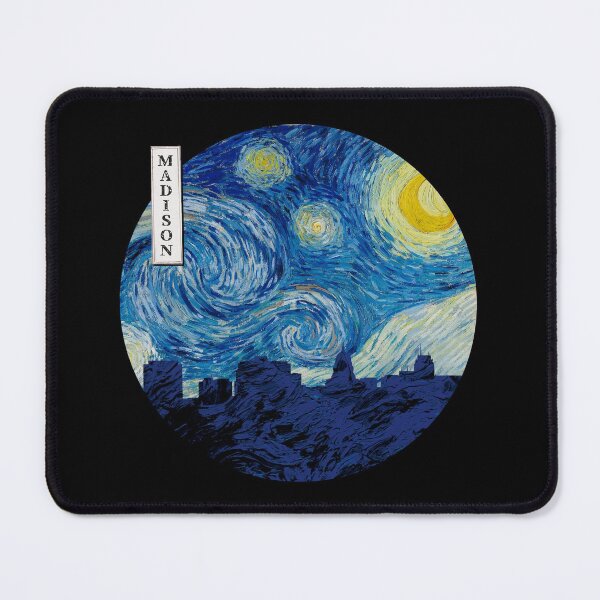 Item preview, Madison Starry Night Van Gogh Circle designed and sold by DFerraz.