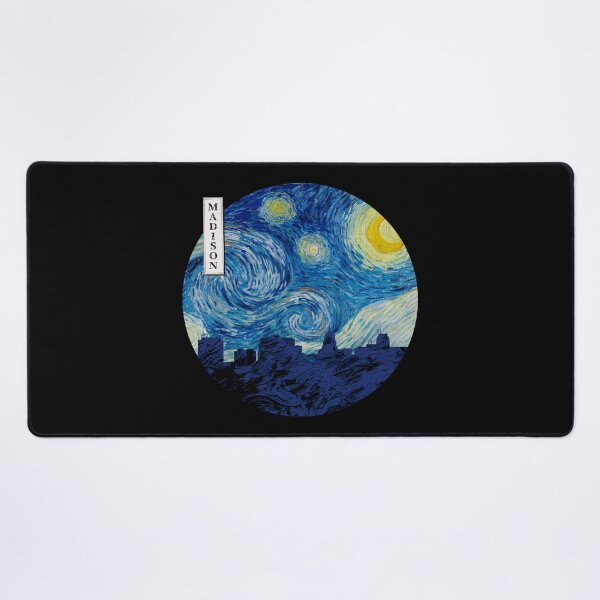 Item preview, Madison Starry Night Van Gogh Circle designed and sold by DFerraz.