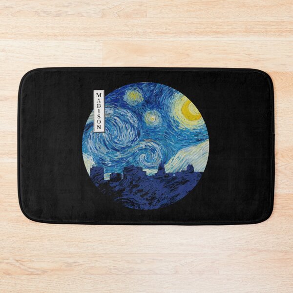 Item preview, Madison Starry Night Van Gogh Circle designed and sold by DFerraz.