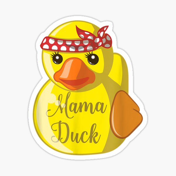 Item preview,  Mama Rubber Duck Quack Squad Mothers Gifts designed and sold by cysandy.