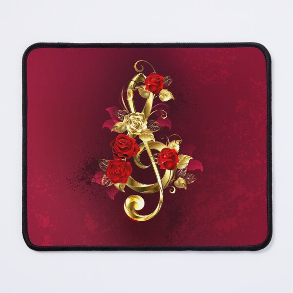Item preview, Musical Key with Roses designed and sold by Blackmoon9.