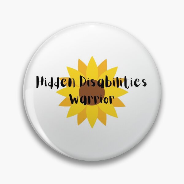 Item preview, Hidden Disabilities Warrior designed and sold by Katelyn George.