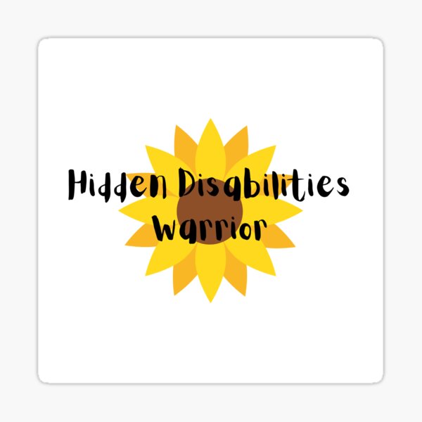 Item preview, Hidden Disabilities Warrior designed and sold by Katelyn George.