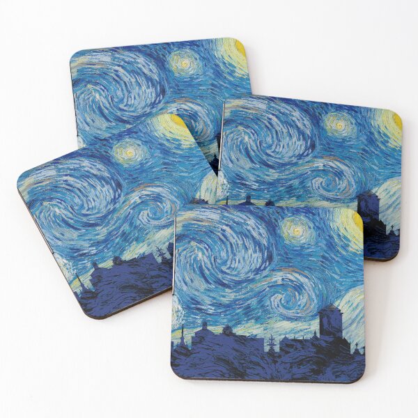 Item preview, Montgomery Van Gogh Starry Night designed and sold by DFerraz.