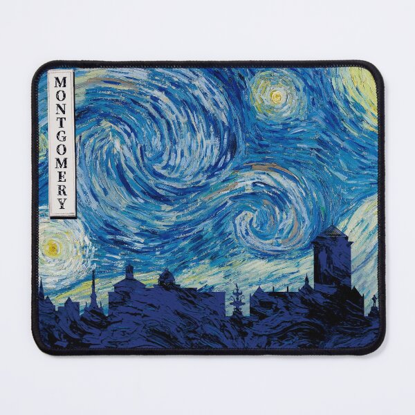 Item preview, Montgomery Van Gogh Starry Night designed and sold by DFerraz.