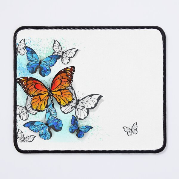 Item preview, Background with Monarchs and Morpho designed and sold by Blackmoon9.