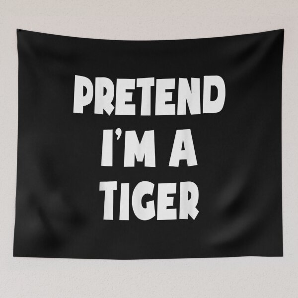 Item preview,  Pretend Tiger Easy Lazy Halloween Costume Party designed and sold by cysandy.