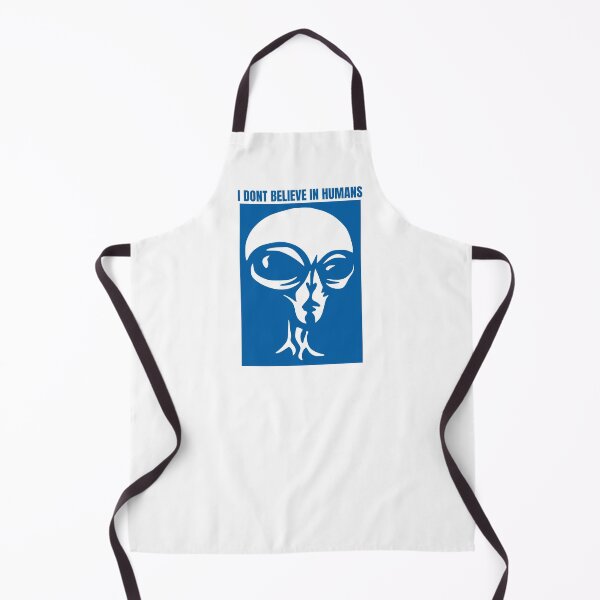Item preview, I Dont Believe In Humans, Alien, Extraterrestrial, Blue designed and sold by anghelapparel.