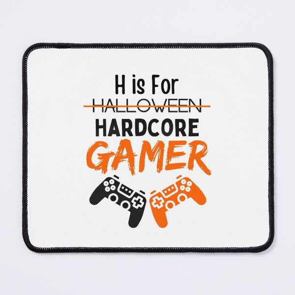 Item preview,  H Is For Halloween Hardcore Gamer - funny designed and sold by CreativeMansion.