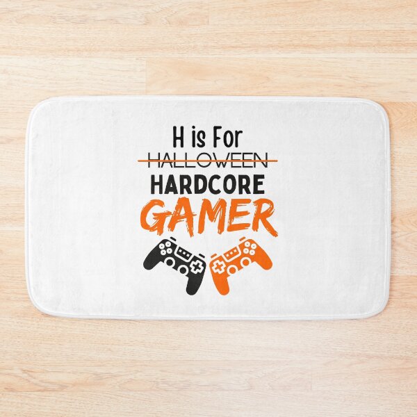 Item preview,  H Is For Halloween Hardcore Gamer - funny designed and sold by CreativeMansion.