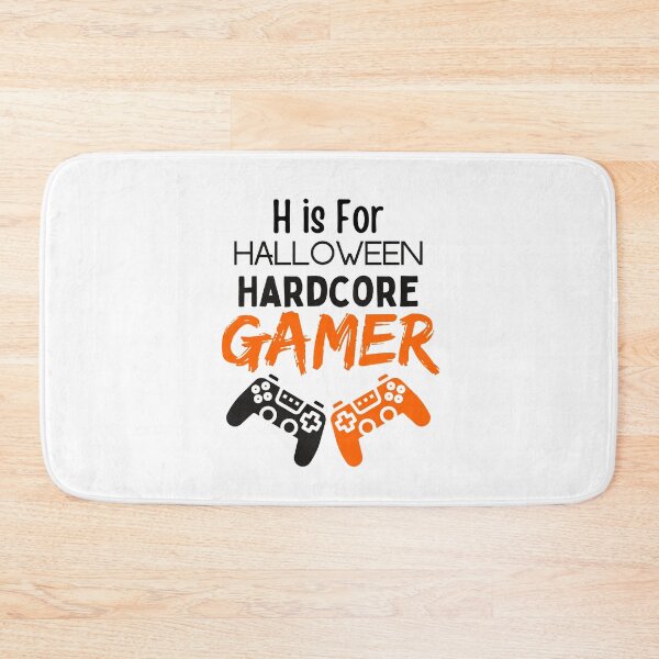 Item preview,  H Is For Halloween Hardcore Gamer - funny designed and sold by CreativeMansion.