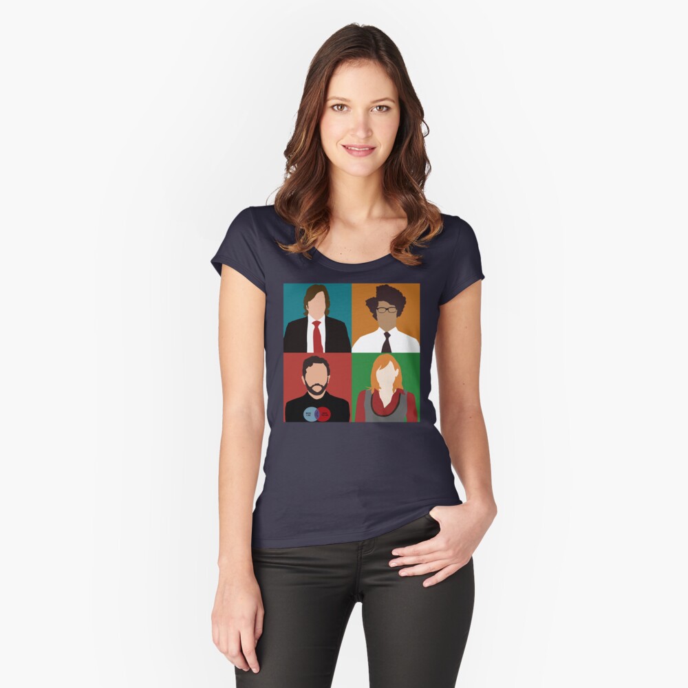 Item preview, Fitted Scoop T-Shirt designed and sold by kurticide.