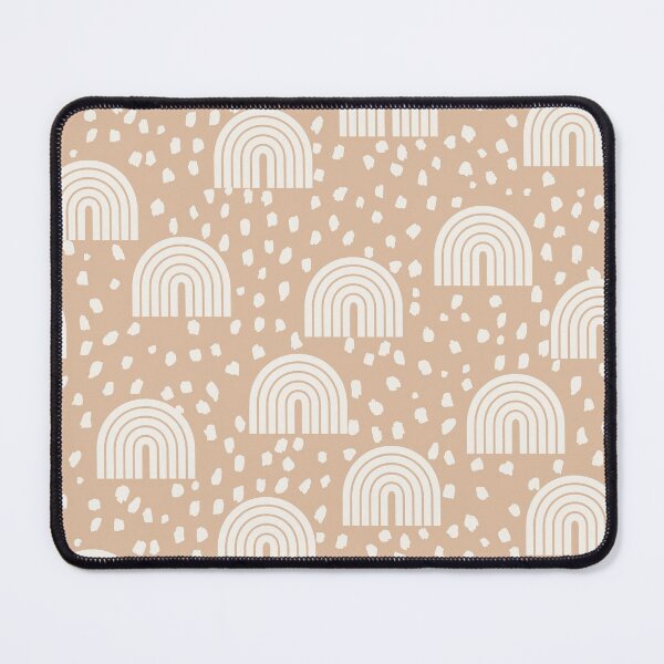 Item preview, Fun Speckled Rainbows in Beige Oat designed and sold by Erin Kendal.