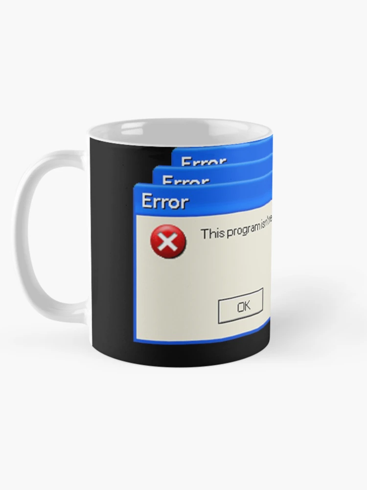 Thumbnail 5 of 6, Coffee Mug, Computer Program Error designed and sold by sujojo.
