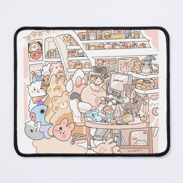 Item preview, Yoongi birthday art designed and sold by squishieyoogie.