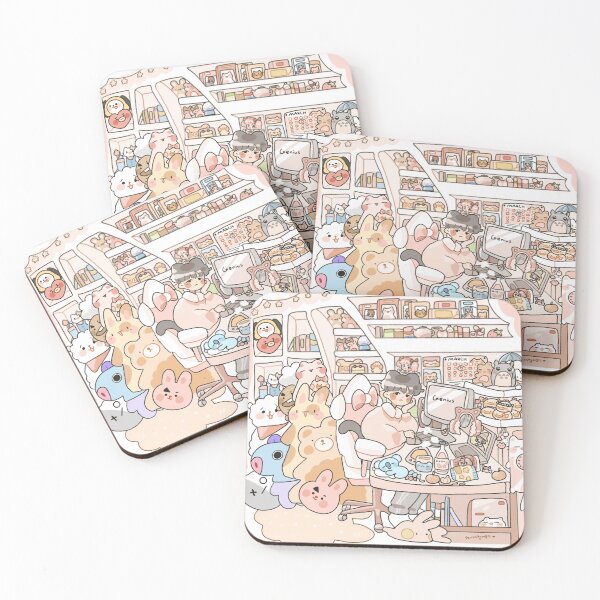 Item preview, Yoongi birthday art designed and sold by squishieyoogie.