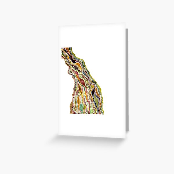 Geode Flow Greeting Card